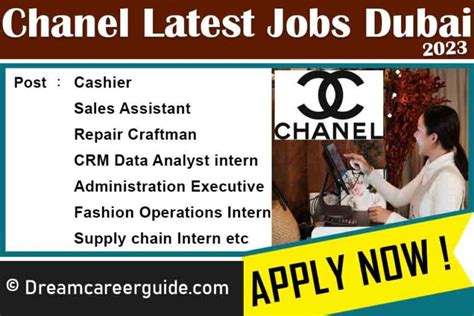 chanel job offers.